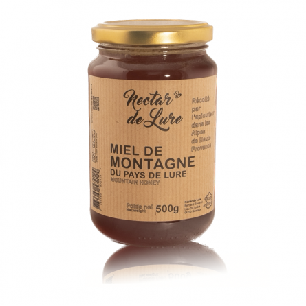 Pot de miel de montagne 500g