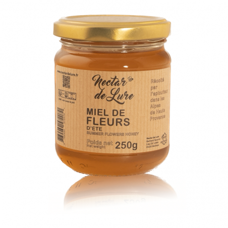 Pot de miel de fleurs d'été 250g