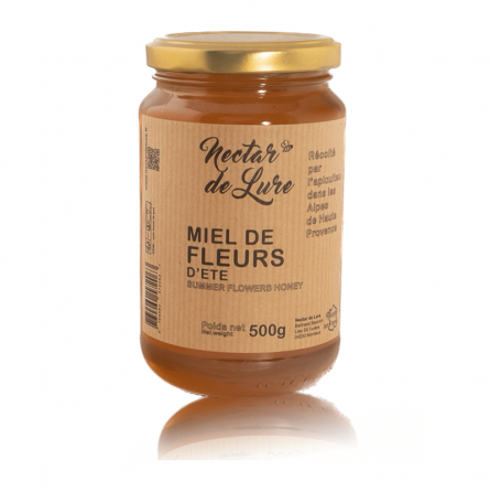 Pot de miel de fleurs d'été 500g